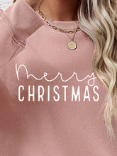 Load image into Gallery viewer, MERRY CHRISTMAS Dropped Shoulder Sweatshirt