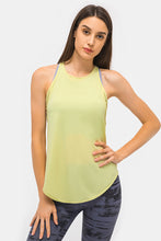 Load image into Gallery viewer, Cut Out Back Sports Tank Top