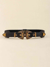 Load image into Gallery viewer, Double Buckle PU Leather Belt