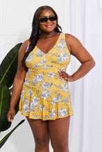 Load image into Gallery viewer, Marina West Swim Full Size Clear Waters Swim Dress in Mustard