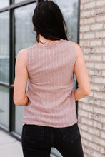 Load image into Gallery viewer, Swiss Dot Lace Detail Plunge Tank