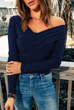 Load image into Gallery viewer, V-Neck Long Sleeve Top