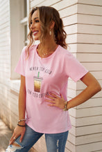 Load image into Gallery viewer, Never Too Cold for Iced Coffee Tee