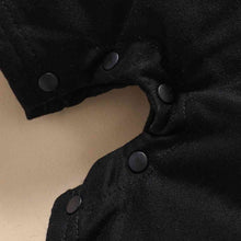 Load image into Gallery viewer, Baby MINI BOSS Bear Graphic Short Sleeve Romper