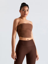 Load image into Gallery viewer, Ribbed Active Bandeau Top