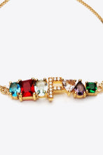 Load image into Gallery viewer, A to J Zircon Bracelet