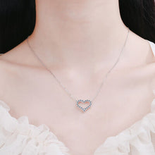 Load image into Gallery viewer, Moissanite 925 Sterling Silver Heart Shape Necklace