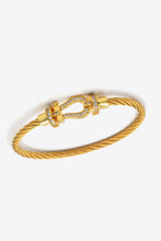 Load image into Gallery viewer, Men Rhinestone Cable Bracelet