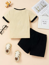Load image into Gallery viewer, Boys Graphic T-Shirt and Shorts Set