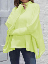 Load image into Gallery viewer, Loose Hem Plain Sweater