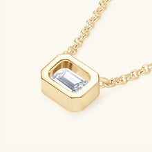 Load image into Gallery viewer, 1 Carat Moissanite 925 Sterling Silver Pendant Necklace