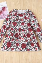 Load image into Gallery viewer, Girls Floral Dress and Pants Set