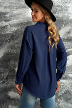 Load image into Gallery viewer, Button-Up Roll-Tab Sleeve Shirt