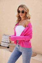 Load image into Gallery viewer, Button Up V-Neck Long Sleeve Cardigan