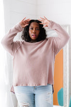 Load image into Gallery viewer, Jodifl Stay Awhile Full Size Run Waffle Knit Tee