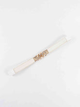 Load image into Gallery viewer, Zinc Alloy Buckle Elastic PU Belt