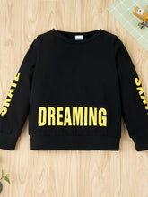Load image into Gallery viewer, Girl DREAMING Top and Pants Set