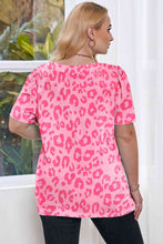 Load image into Gallery viewer, Plus Size Square Neck Puff Sleeve Tee