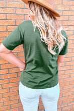 Load image into Gallery viewer, Graphic Round Neck Pocket Tee