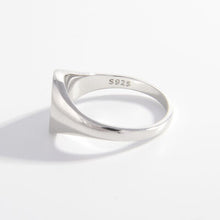 Load image into Gallery viewer, 925 Sterling Silver Signet Ring
