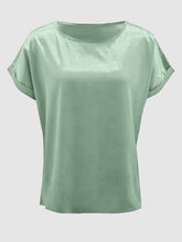 Load image into Gallery viewer, Round Neck Short Sleeve T-Shirt