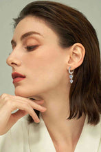 Load image into Gallery viewer, Adored Be The One Moissanite Drop Earrings