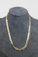 Load image into Gallery viewer, Gold Chain Geometric Inlay Necklace