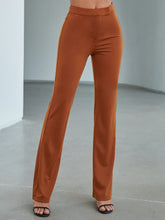 Load image into Gallery viewer, High-Rise Waist Straight Leg Pants