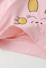 Load image into Gallery viewer, Girls Rabbit Pattern Sweatshirt and Pants Set