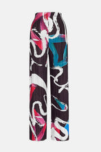 Load image into Gallery viewer, Printed Accordion Pleated Ankle-Length Wide Leg Pants