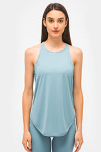 Load image into Gallery viewer, Cut Out Back Sports Tank Top