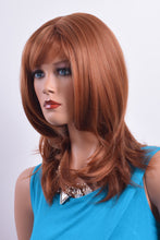 Load image into Gallery viewer, Synthetic Mid-Length Wigs 14''