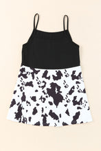 Load image into Gallery viewer, Animal Print Color Block Cami