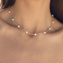 Load image into Gallery viewer, Freshwater Pearl 18K Gold-Plated Necklace