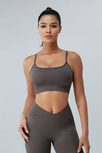 Load image into Gallery viewer, Crisscross Spaghetti Strap Active Bra