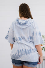 Load image into Gallery viewer, Sew In Love Watching Clouds Full Size Run Tie-Dye Short-Sleeved Hoodie