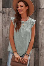 Load image into Gallery viewer, Sleeveless Eyelet Tank Top