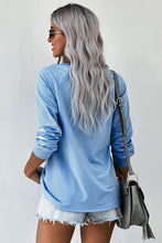 Load image into Gallery viewer, Letter Print Long Sleeve Pullover Shirt