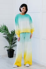 Load image into Gallery viewer, Zenana Hello Summer Full Size Run Ombre Wide Leg Sweat Pants