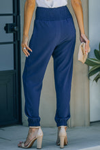 Load image into Gallery viewer, Smocked Waist Pocket Joggers