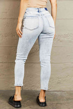 Load image into Gallery viewer, BAYEAS Mid Rise Acid Wash Skinny Jeans