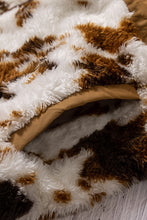 Load image into Gallery viewer, Animal Pattern Zip-Up Plush Vest with Pockets