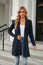 Load image into Gallery viewer, Long Sleeve Open Front Cardigan