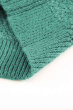 Load image into Gallery viewer, Round Neck Dropped Shoulder Crisscross Pullover Sweater