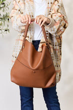 Load image into Gallery viewer, SHOMICO Vegan Leather Handbag with Pouch