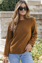 Load image into Gallery viewer, Round Neck Long Sleeve T-Shirt