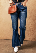 Load image into Gallery viewer, High Rise Flare Jeans with Pockets