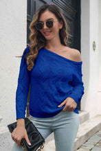 Load image into Gallery viewer, Cable-Knit Long Sleeve Sweater