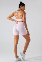 Load image into Gallery viewer, Crisscross Spaghetti Strap Active Cami