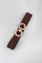 Load image into Gallery viewer, Zinc Alloy Buckle Elastic Belt